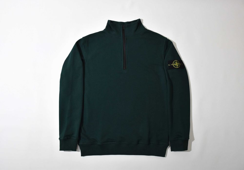 SALE! Зип свитшот STONE ISLAND. 1/3 зип стон айленд/кофта стоник. 1в1