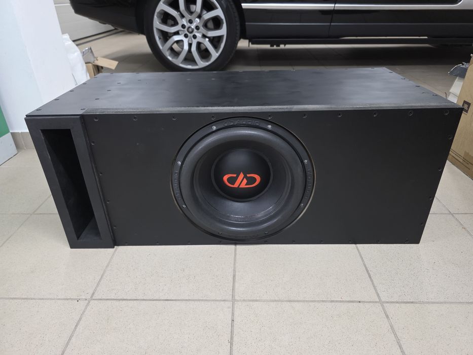 DD Audio Redline Dd712d-D2 stan idealny + skrzynia MDF