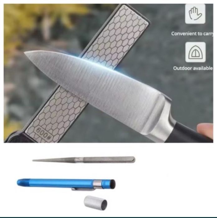 Пилка складна, портативна; тактична;  точилка складна алмазна