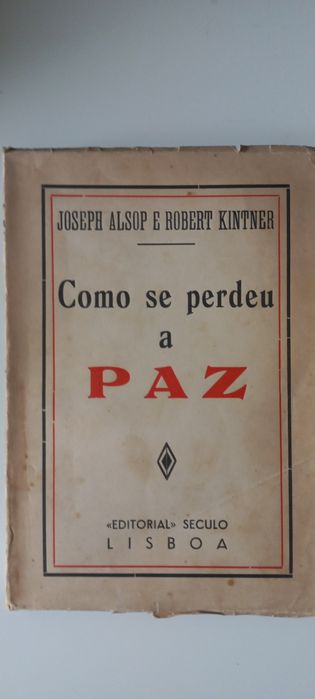Como se perdeu a paz