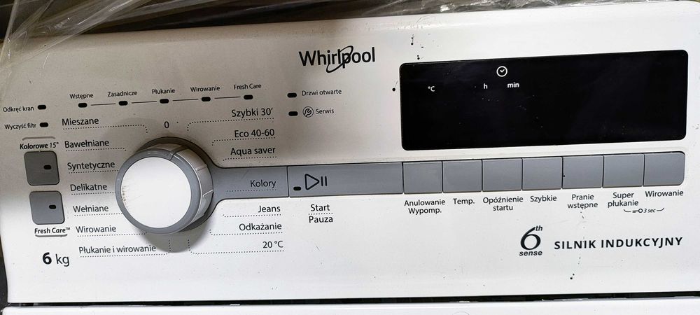Pralka Whirlpool , ładowana od góry