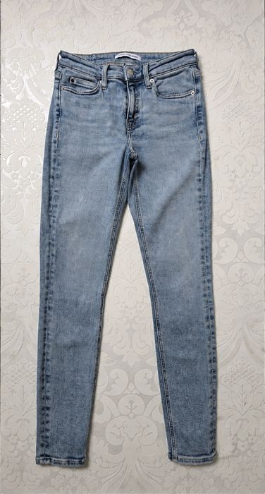Spodnie jeansowe skinny damskie Calvin Klein W26 L34
