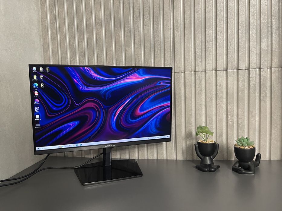 75 hz Монітор Evromedia i22 22 дюйми HDMI full hd