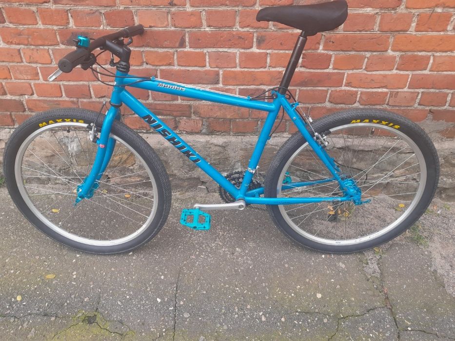 Велосипед Nishiki maniac новые колеса втулки novatec old mtb