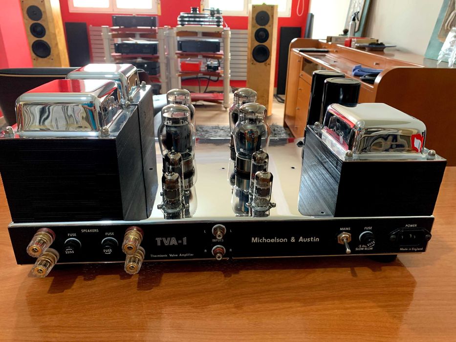 Amplificador   Michelson & Austin TVA-1 .  "NOVO PREÇO"