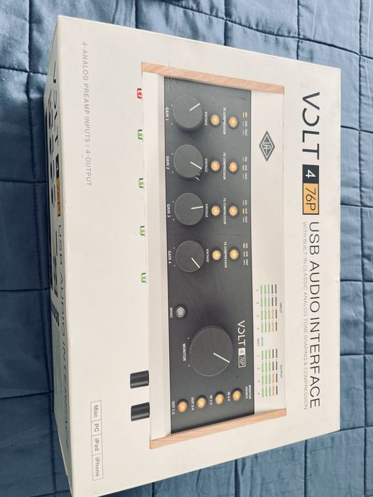 UAD 476p Universal Audio Interface- como nova!