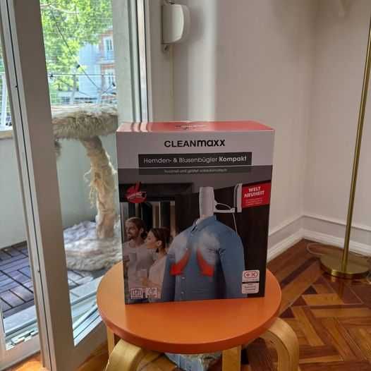 CLEANmaxx Ferro de Camisa Compacto e Blusas-Novo na Caixa, Nunca Usado