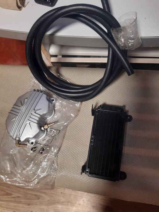 Радіатор масла на ваш китайський мото 200-250 нижній вал.Нове.