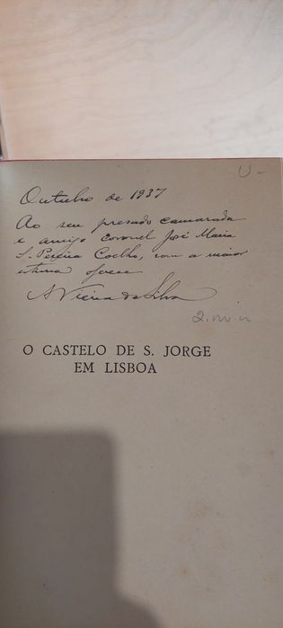 O Castelo de S. Jorge em Lisboa - A. Vieira da Silva (2ª edição)