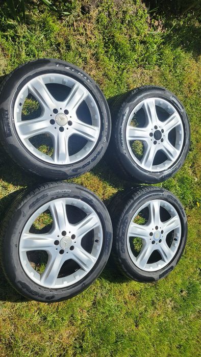 Koła letnie oryginalne Mercedes 5x112 235/50/19 ET 60 8J VW Audi Seat