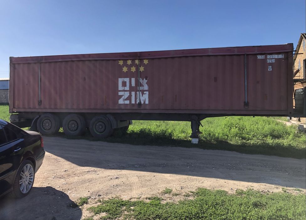 Напівпричіп зерновоз,контейнеровоз,ящик под зерно,полуприцеп контейнеровоз KOGEL обмін
