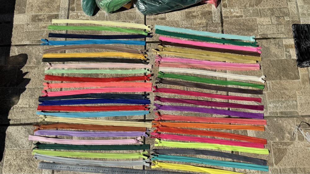 Змейки / опт / потайные 50 см. От 20 шт. Разными или на выбор.