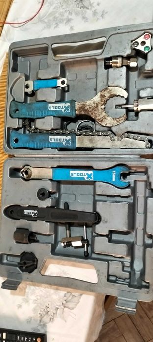 Ferramentas para reparo de bicicleta