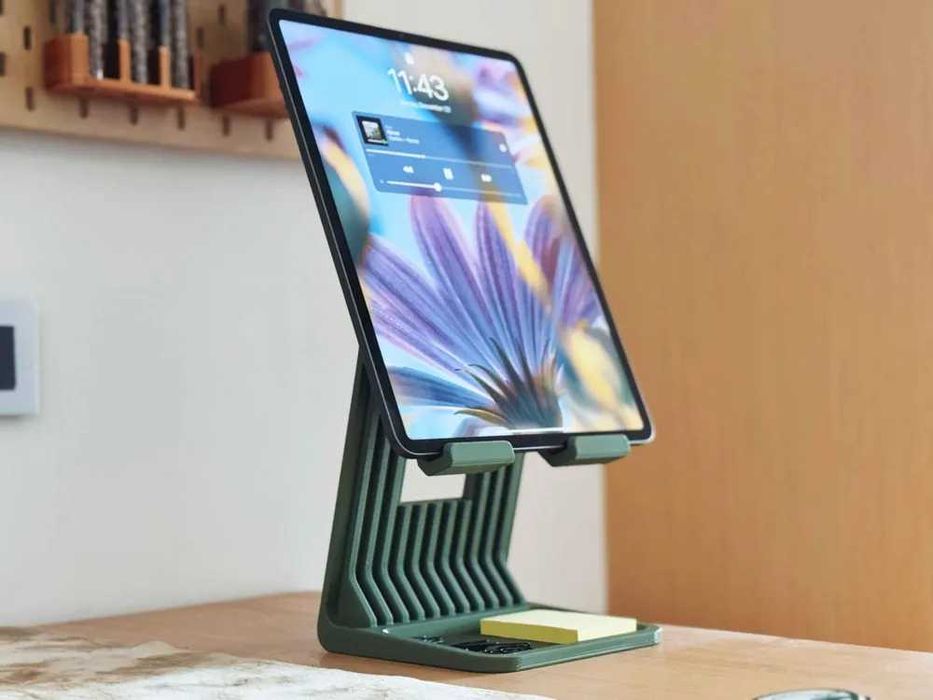 Suporte Elevado para iPad / Tablet com Bandeja