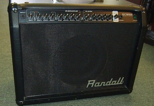 Melhor oferta - Amplificador Combo Randall RX75 + Footswitch