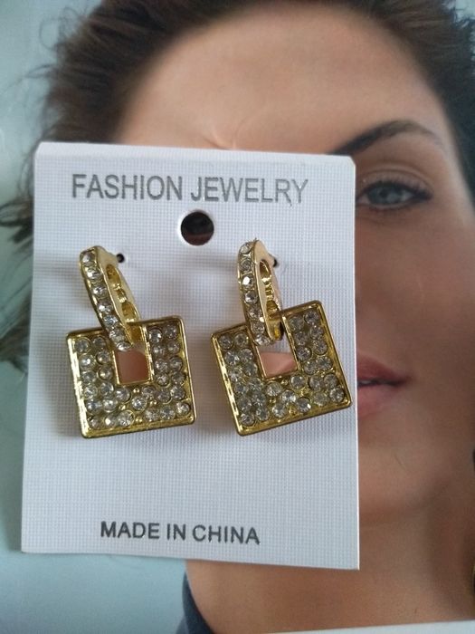 Trzy pary kolczyków