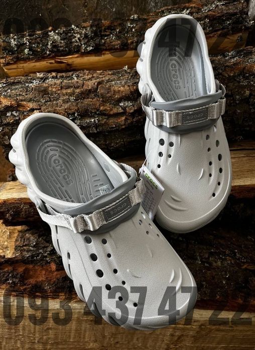 Чоловічі Крокси сабо Crocs Echo Clog Atmosphere/Khaki/Bone Crocs Крокси