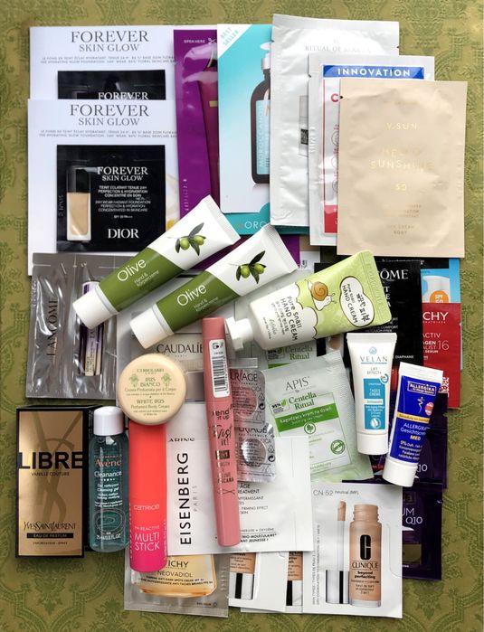 Cienie Guerlain YSL podkład IsaDora puder Claresa Catrice AA Wings