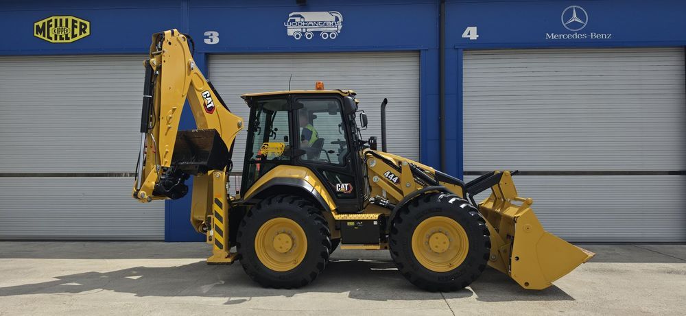 Caterpillar 444 tylko 822 mth!!! jak nowa  Kupiona CAT Czeladź Bergerat na gwarancji