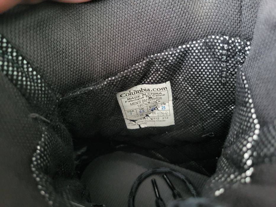 Сапоги, Черевики, ботинки Columbia 40 (25см)