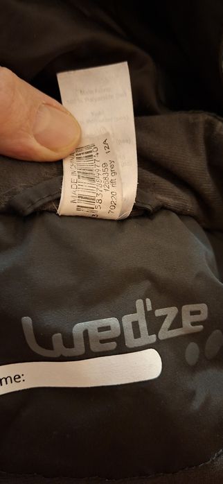 Зимовий лижний комбінезон Wed'ze (Decathlon) на 12 років, зріст146-158