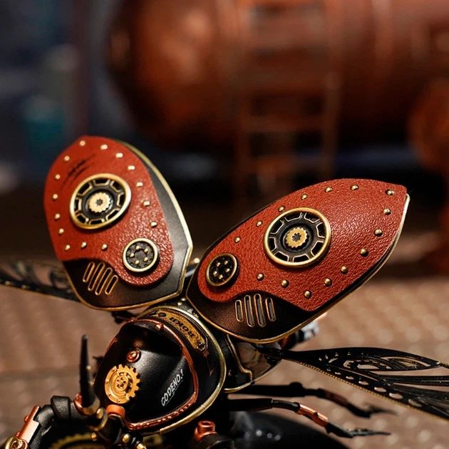 Robotime Rokr 3D Металева головоломка Жук-носоріг