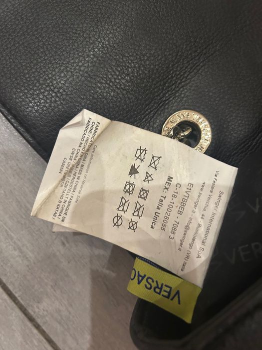 Torebka czarna Versace