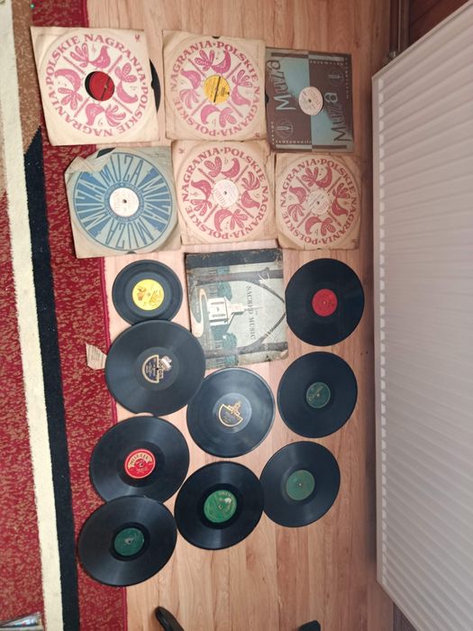 Gramofon i płyty szelakowe