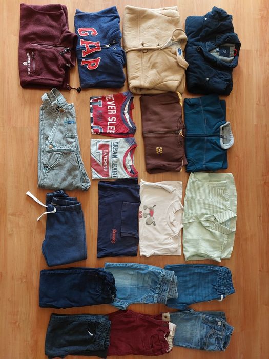Roupa de Inverno para menino de 4 anos (19 peças)