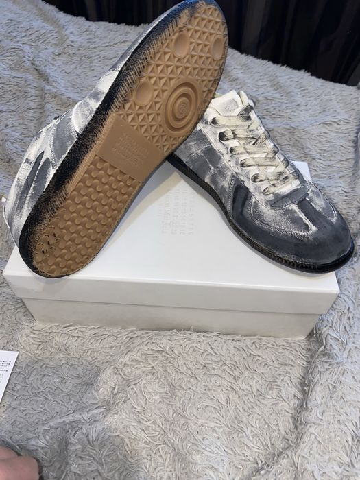Кросівки Maison Margiela Replica Grafit Paint / Damage (Кеди GAT)