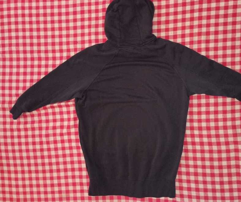 Bluza damska Nike z kapturem bawełna czarna rozmiar S / M