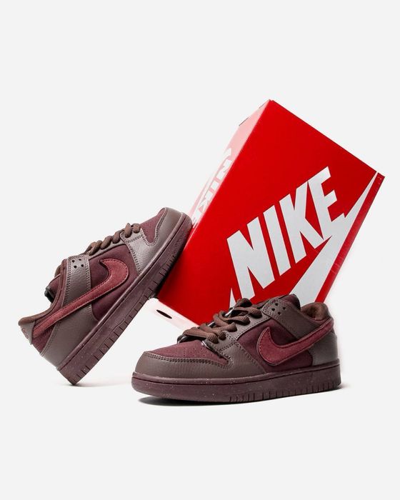 Кросівки Nike SB Dunk Low City Of Love Burgundy Crush