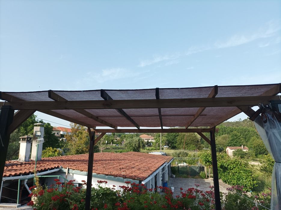 Pérgola esplanada 3x3 metros