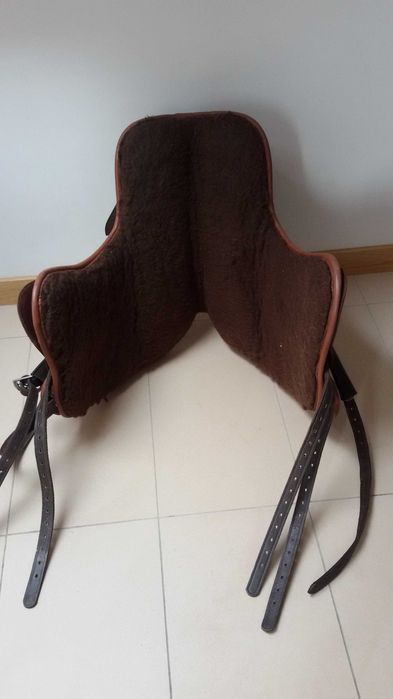 Siodło bezterlicowe Barefoot Barrydale brązowe i osprzęt