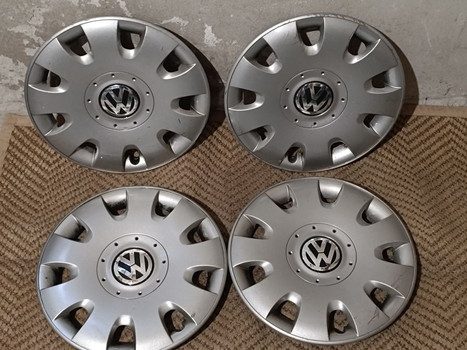 Oryginalne kołpaki Volkswagen VW 15″ – komplet 4 szt.
