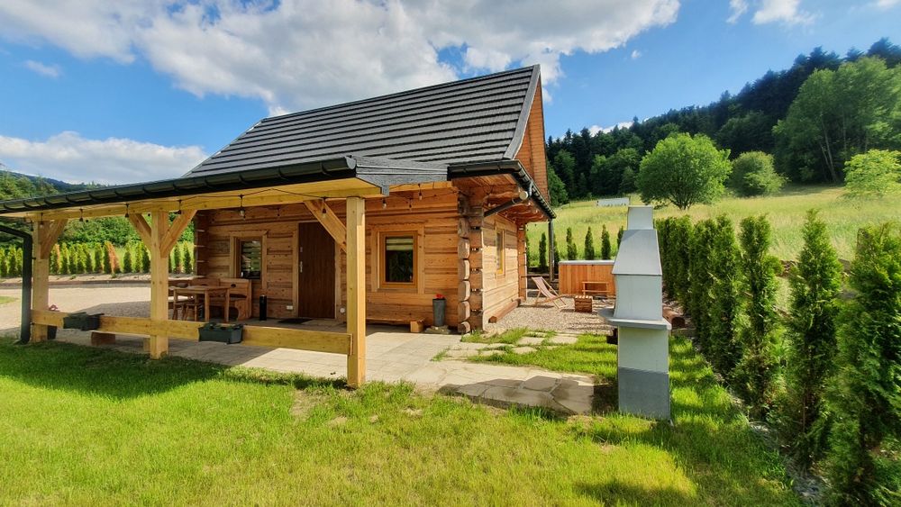 Domek w górach z Jacuzzi i Sauną Myślenice-Zarabie - Jodłowa Chata