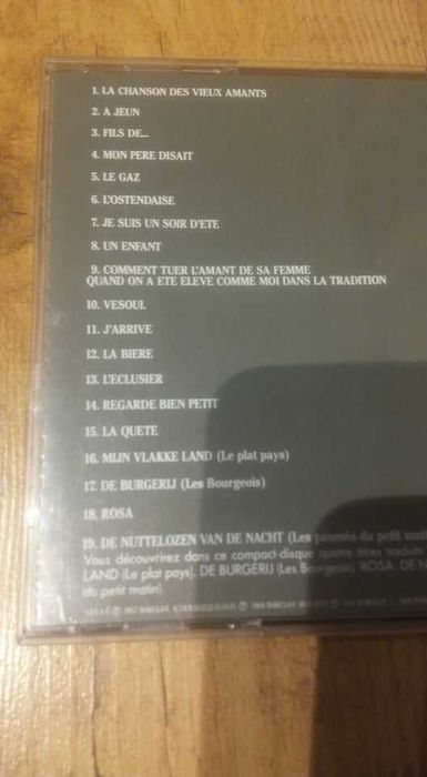 CD - Jacques Brel - I'm Arriving - No. 664740735565185122