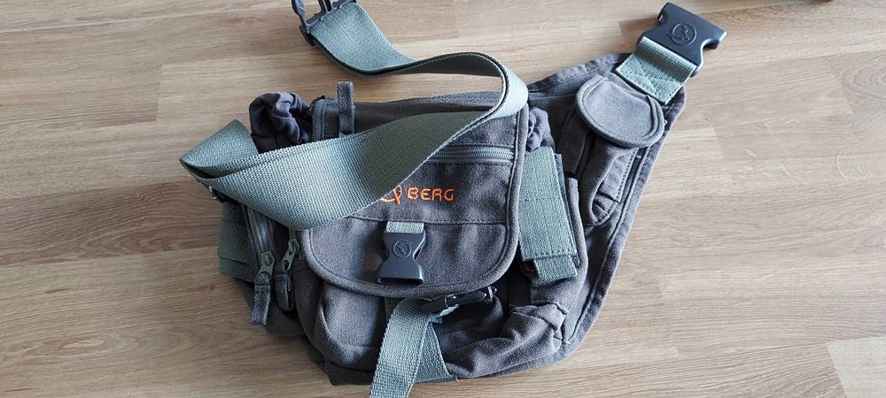 Bolsa de cintura verde desportiva caminhada ou outro