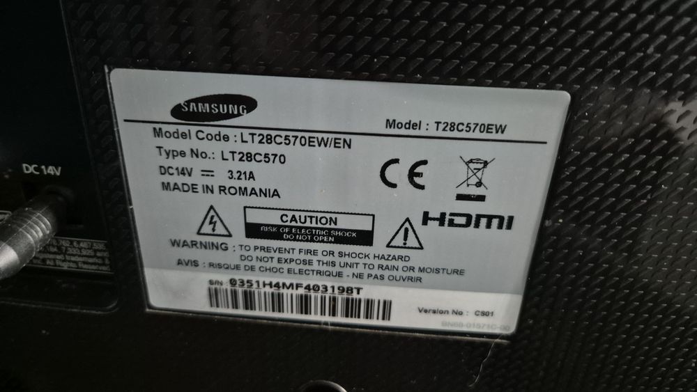 TV / Monitor Samsung T28C570