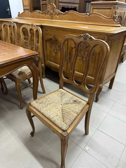 Stół rozkładany w stylu ludwikowskim z krzesłami. Transport cały kraj.