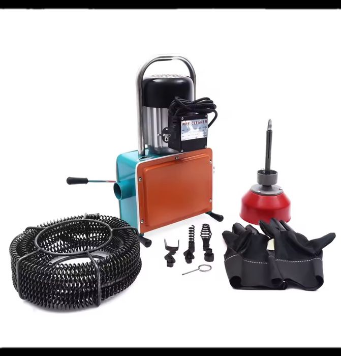 Maquina de limpeza e drenagem