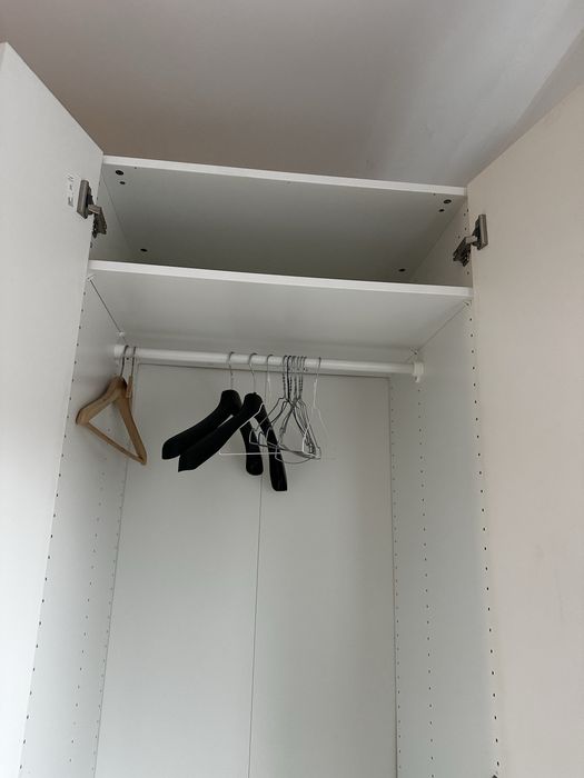 Szafa IKEA PAX narożna brązowo czarna