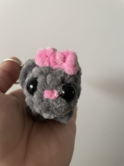 Breloczek sadhamster smutny chomik pluszowy hit tik toka