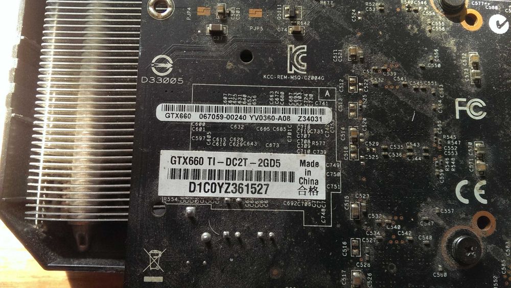 Видеокарта GTX 660