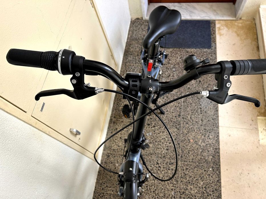 2 Bicicletas Dobráveis BTWIN Fold 120 Cinzento – Excelente Estado