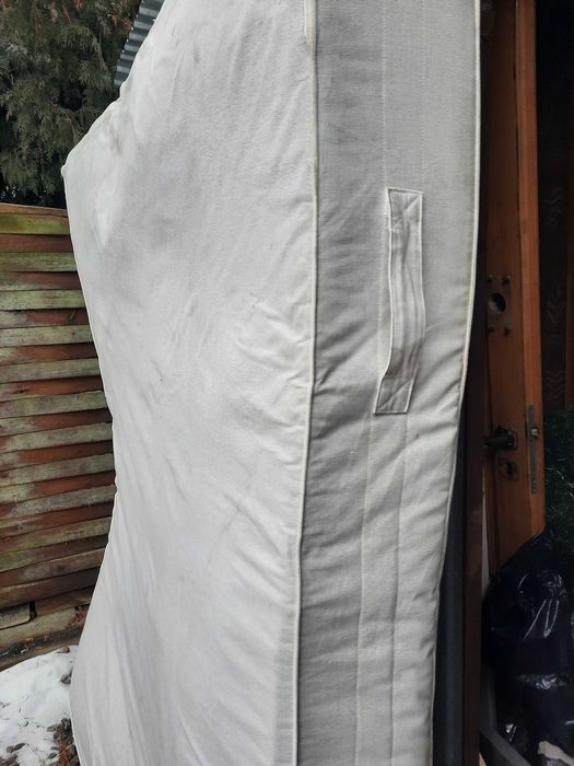 Gruby Materac łóżko spania  160x200x22 Sultan Ikea pokrowiec na zamek