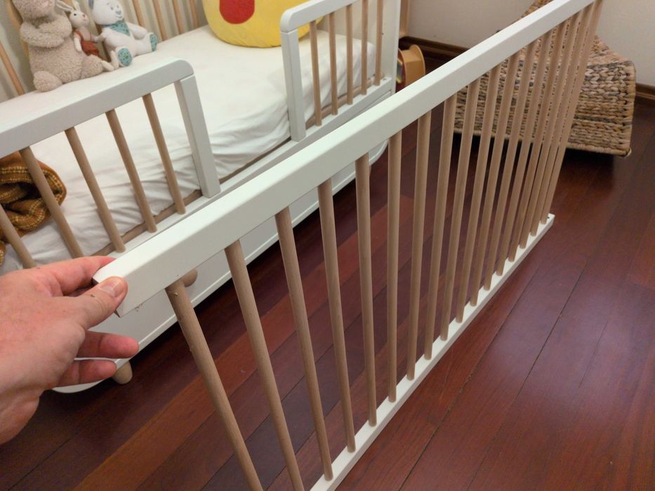 IKEA | Berço com gaveta (convertível em cama) MYLLRA + Colchão JÄTTETRÖTT