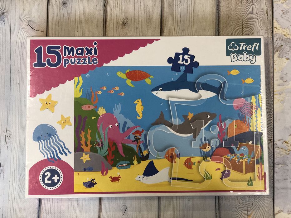 Пазли Trefl 200ел 160ел 100ел 30ел 24 maxi 15 maxi