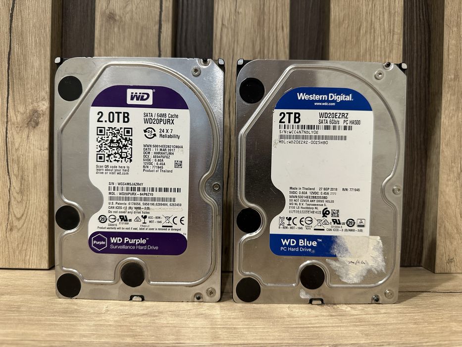 【状態良好】WD PURPLE 3TB 高耐久モデル 美品 wd purple 3tb - купити комплектуючі для ПК - Ціна на OLX.ua