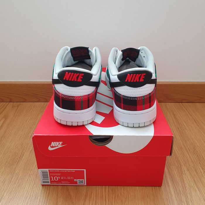 Nike Dunk Low Tartan Plaid | 44.5